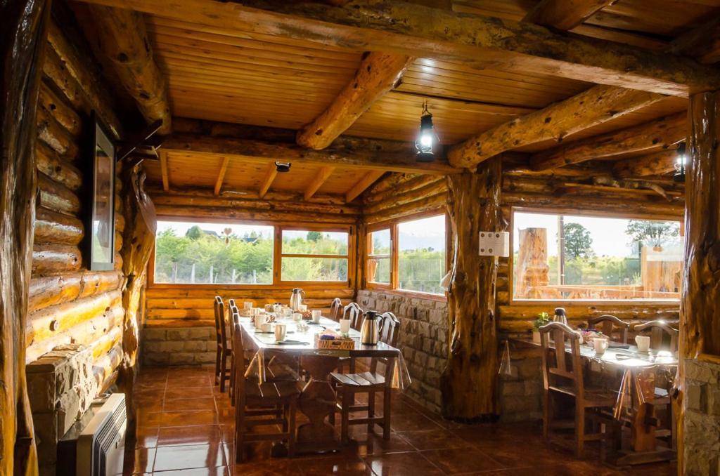 Hosteria La Portada Trevelín Esterno foto
