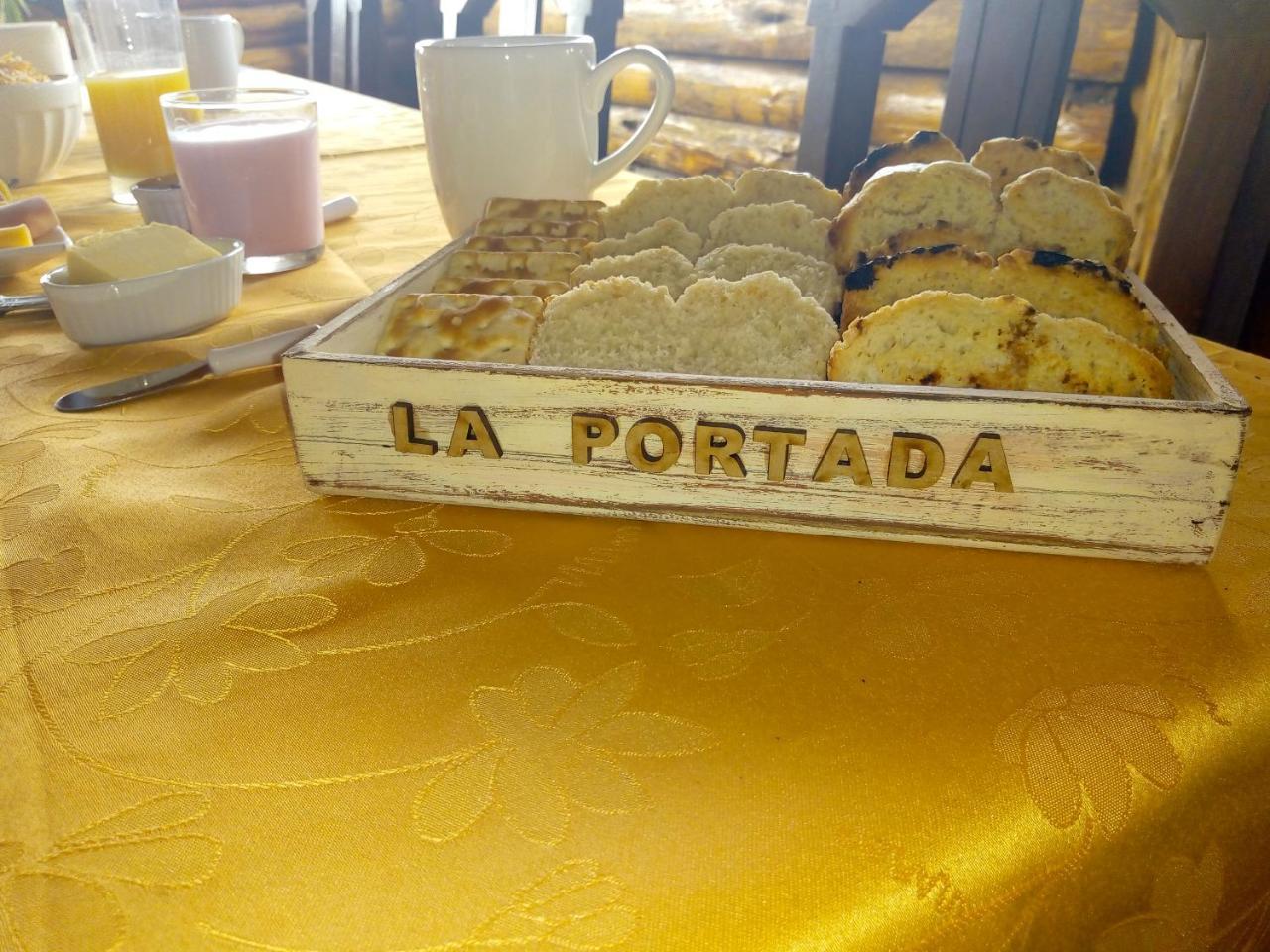 Hosteria La Portada Trevelín Esterno foto